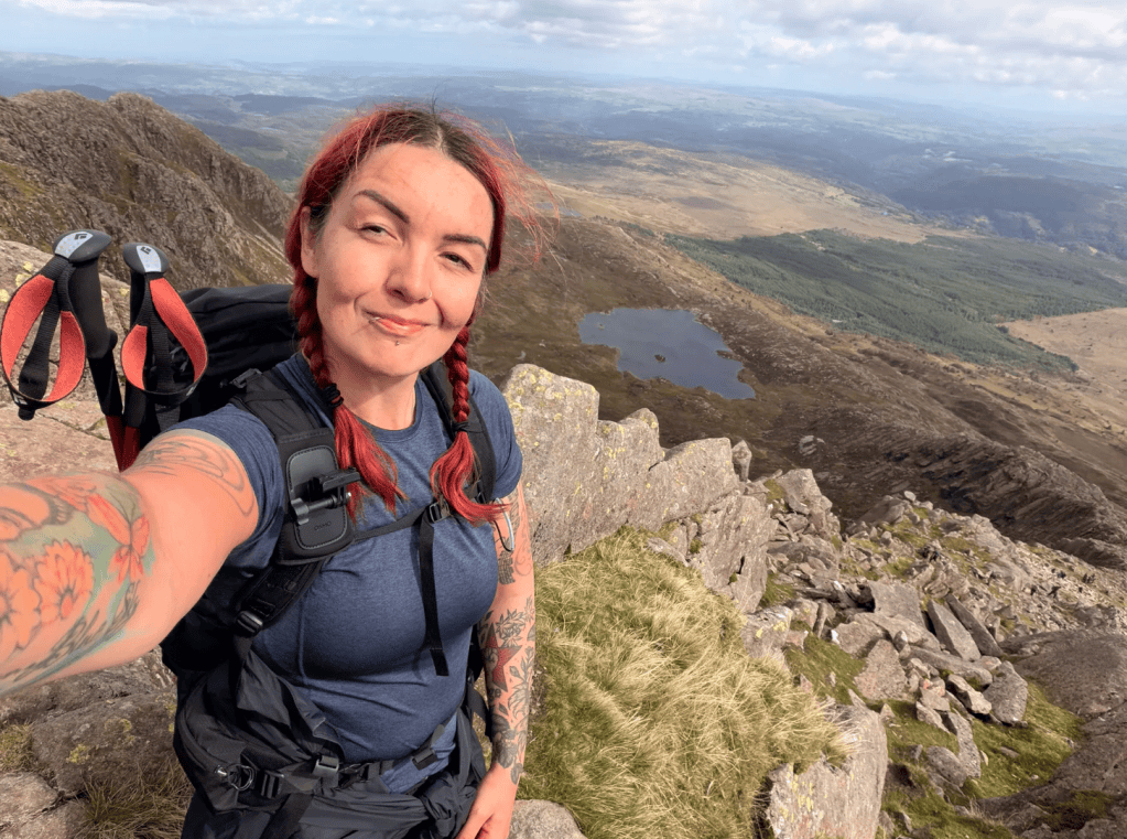 Moel Siabod via the Daear Ddu ridge872m/2,860ft